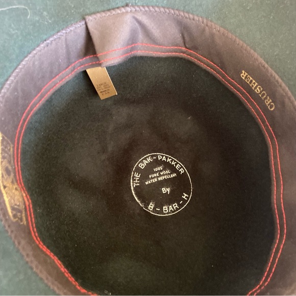 The Bak Pakker Hat Large Crusher Packable by B Bar H Wool Vintage - Picture 6 of 9